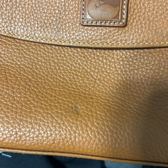 Dooney and Burke medium satchel. Medium brown. - Picture 6 of 7